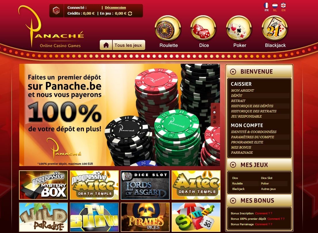 Panache Casino Application