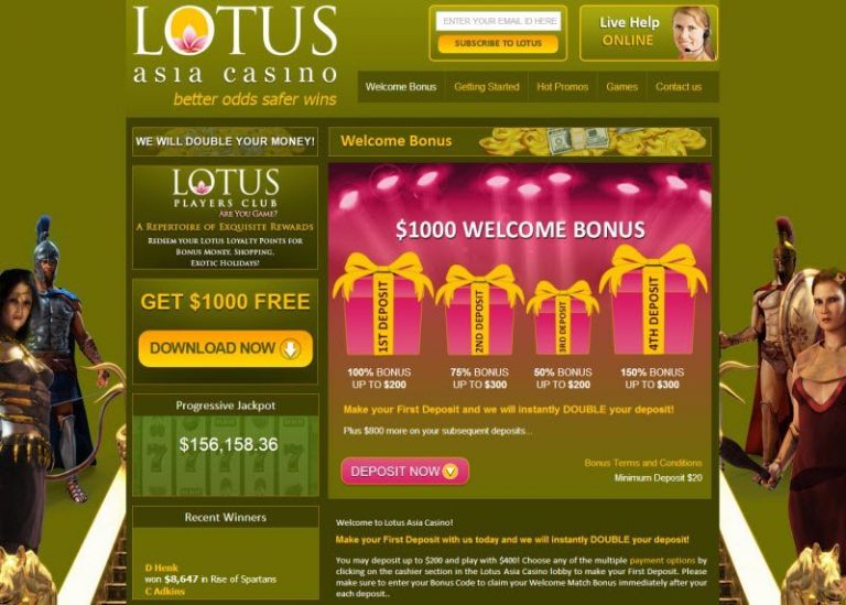 lotus asia casino no deposit bonus tornament