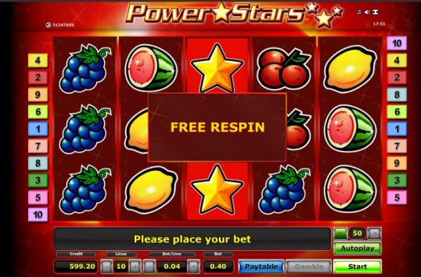 power stars slot free play online
