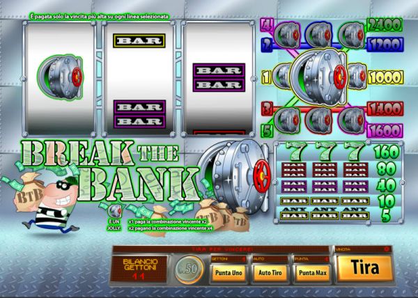 break the bank casino promotion
