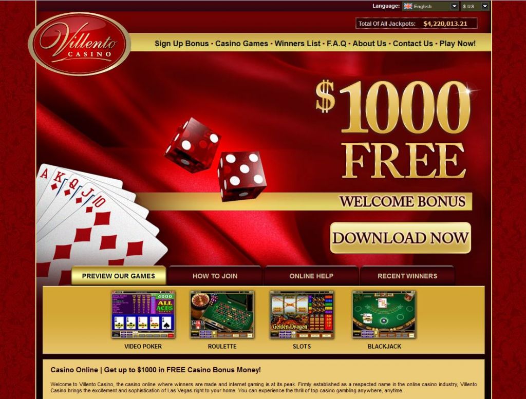 villento casino download