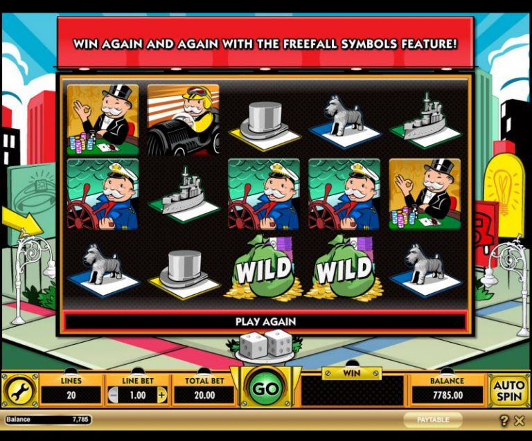 Play monopoly big event slot machine