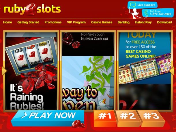 review ruby slots online casino 2018