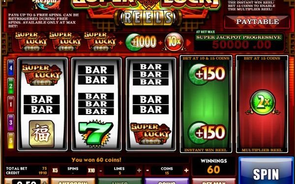 Super lucky casino slot games