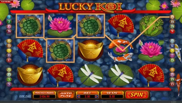 Review Lucky Koi Slot Machine