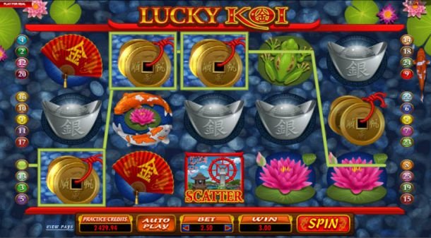 Review Lucky Koi Slot Machine