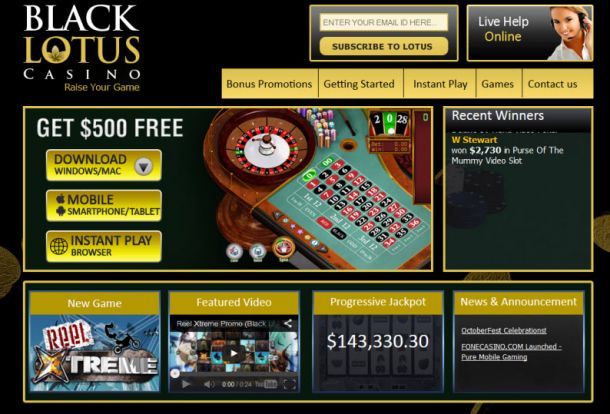 Black lotus casino