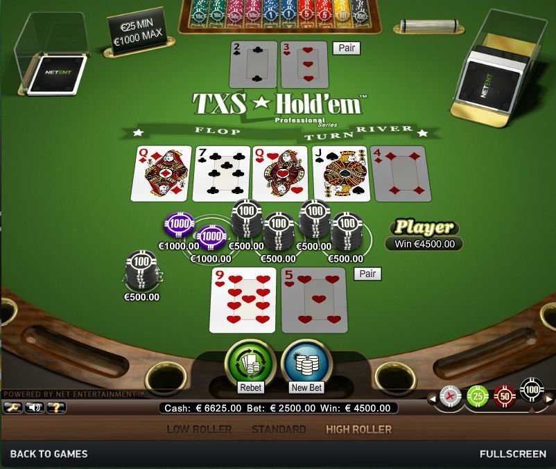 Have you got what it takes to win on TXS Hold‘em Poker Pro?